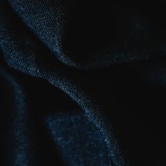 Close-up of soft navy fleece in folds