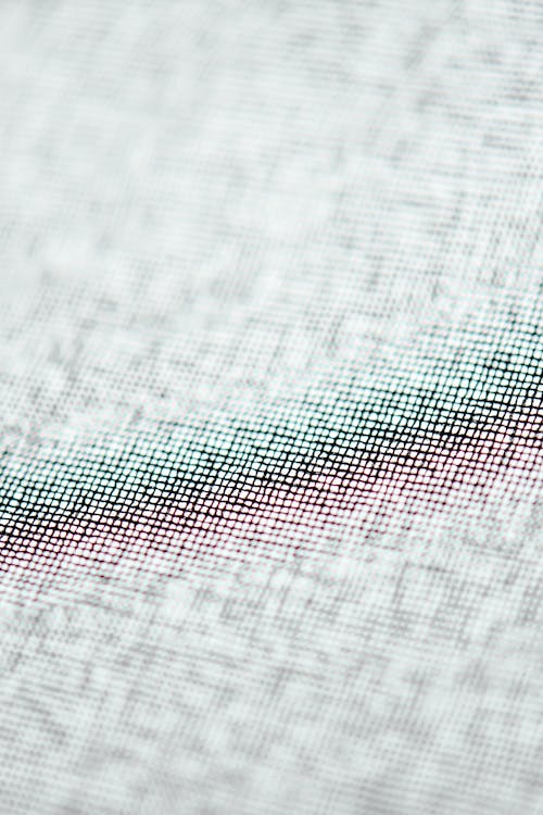 Color Shades on Textile in Close-up Shot