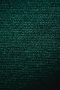 Macro Shot of Green Textile