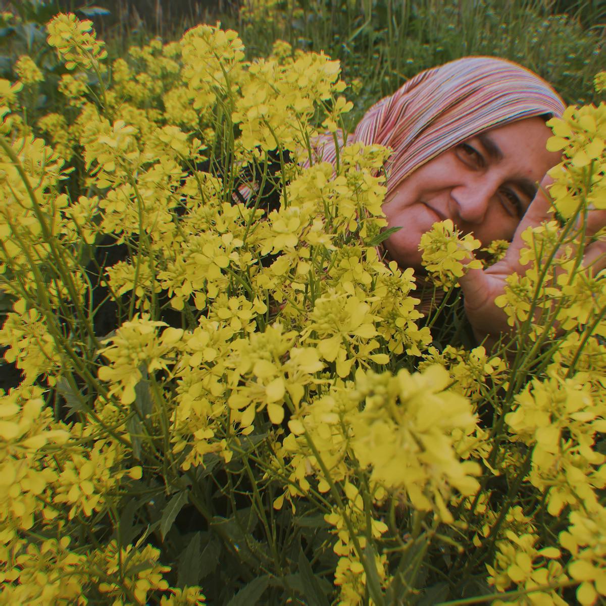 Women footballers celebrating a goal together