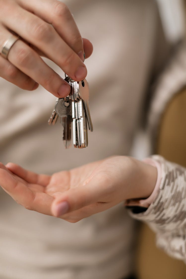 Handing The Keys Of A New House