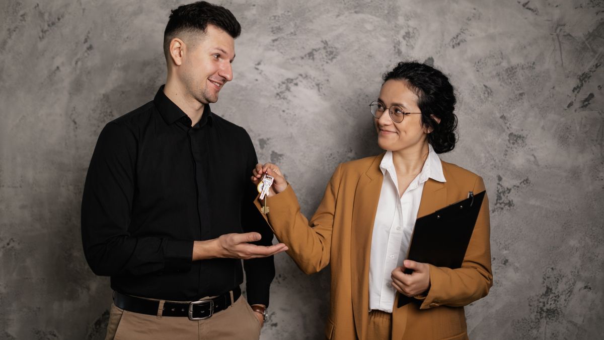 Remise des clés d'un logement