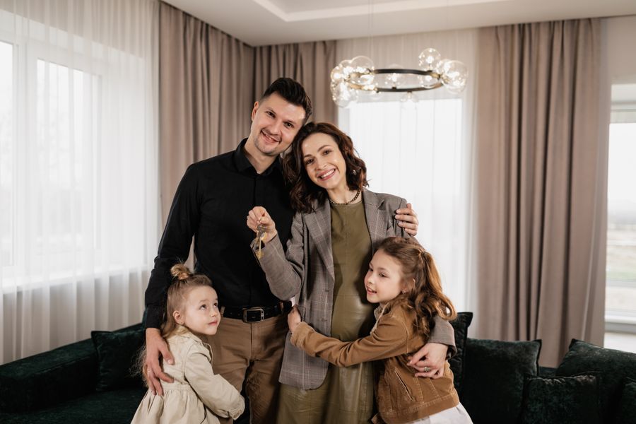 Famille heureuse