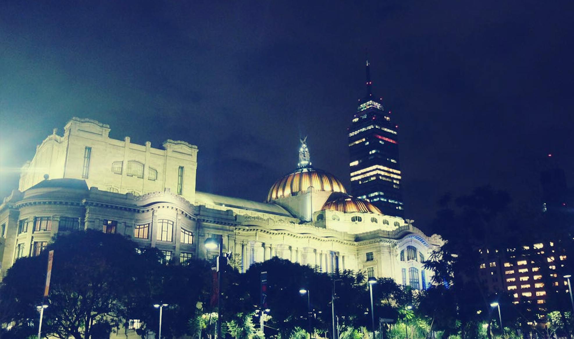 Free stock photo of city lights, Mexico City, night