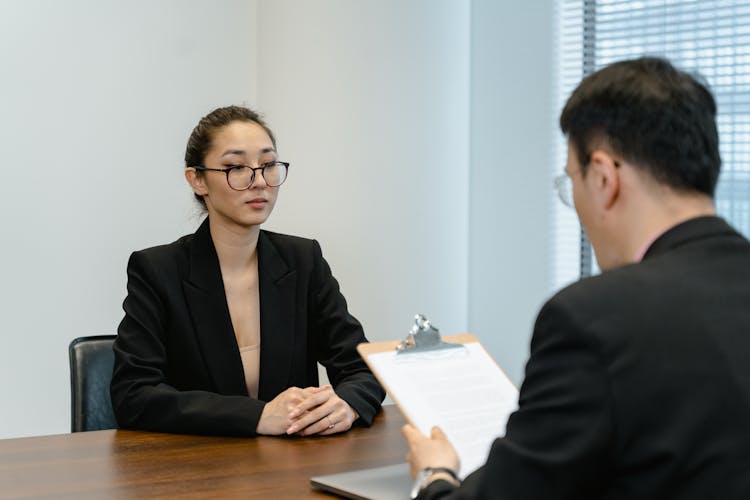 Colleagues In A Meeting