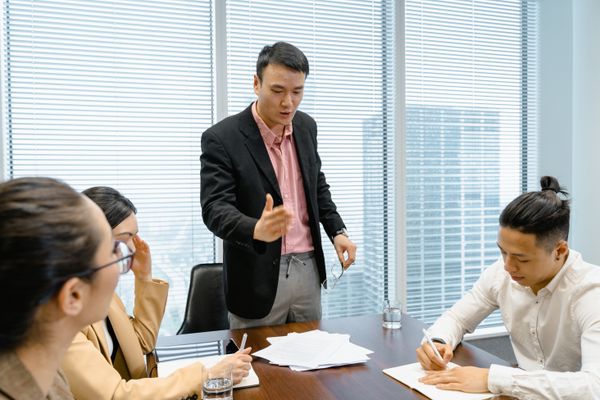 Indian exporter reviewing shipment documents