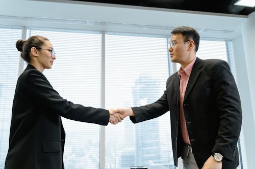 Businesspeople Shaking Hands
