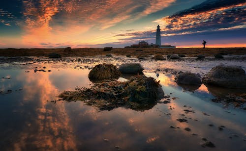 Základová fotografie zdarma na téma červánky, dramatická obloha, horizont