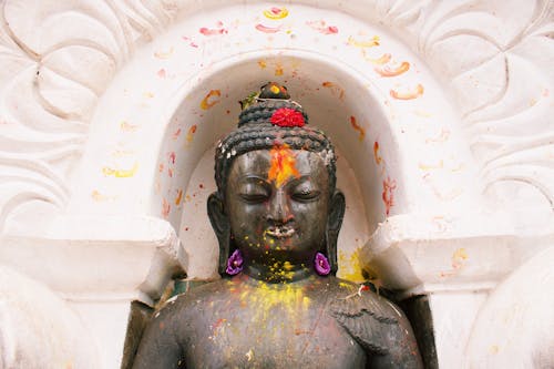 Gratis Patung Gautama Foto Stok