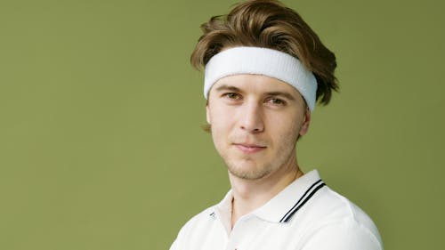 Portrait of a Young Man in a Headband