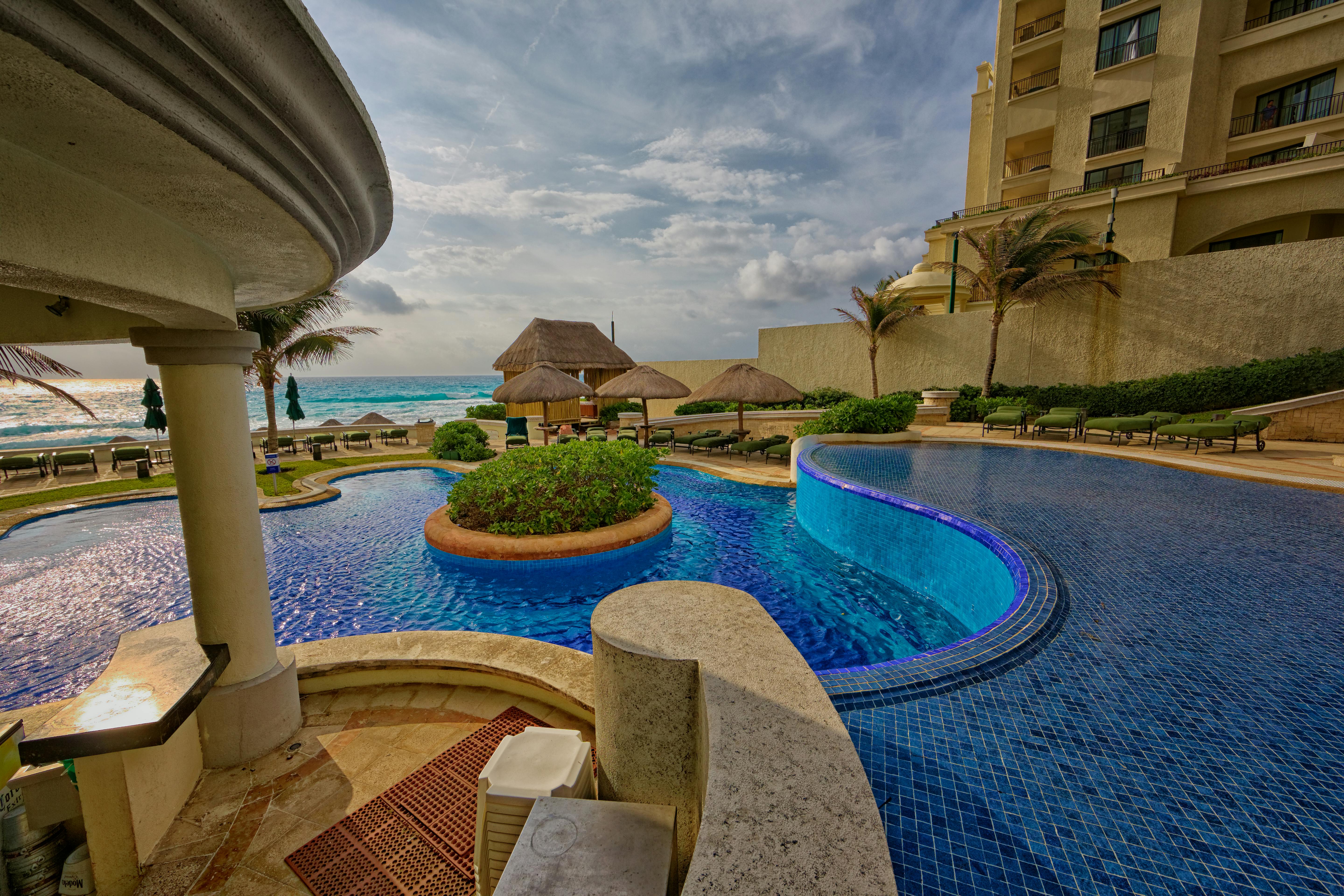 scenic view of the swimming pool