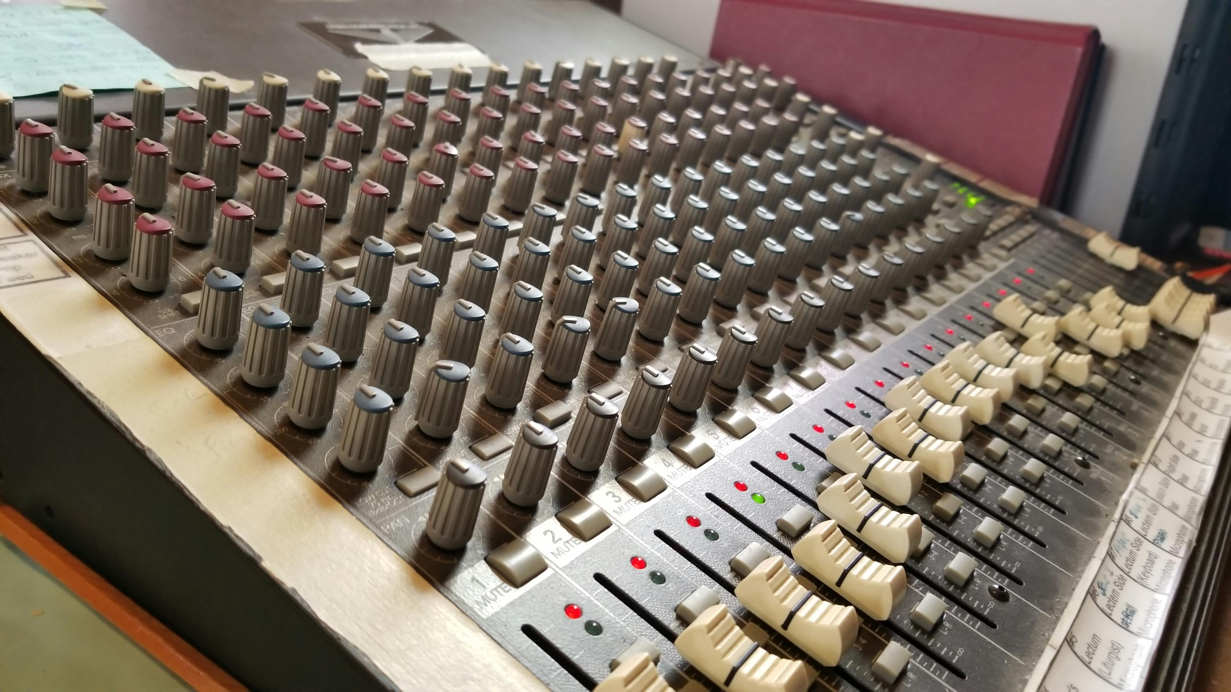 Free stock photo of audio, audio mixer