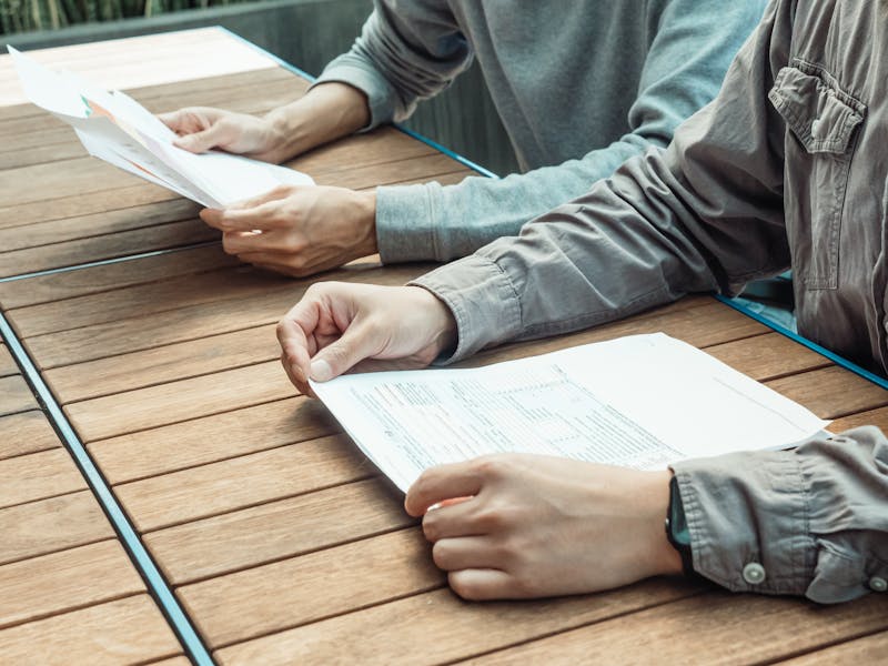 Before and after comparison of essay improvement with AI