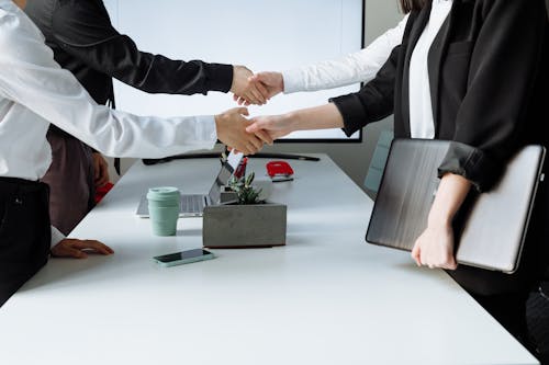 Free Photo of People Shaking Hands Stock Photo