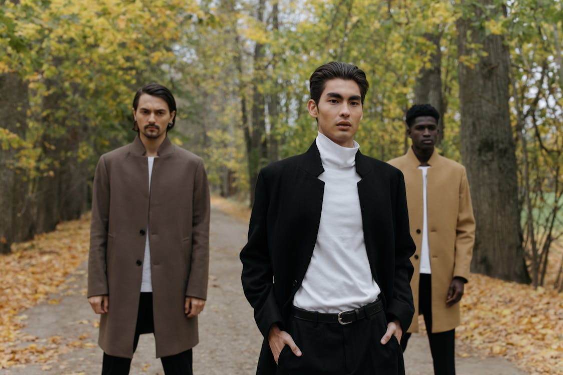 Stylish Men in Coats · Free Stock Photo