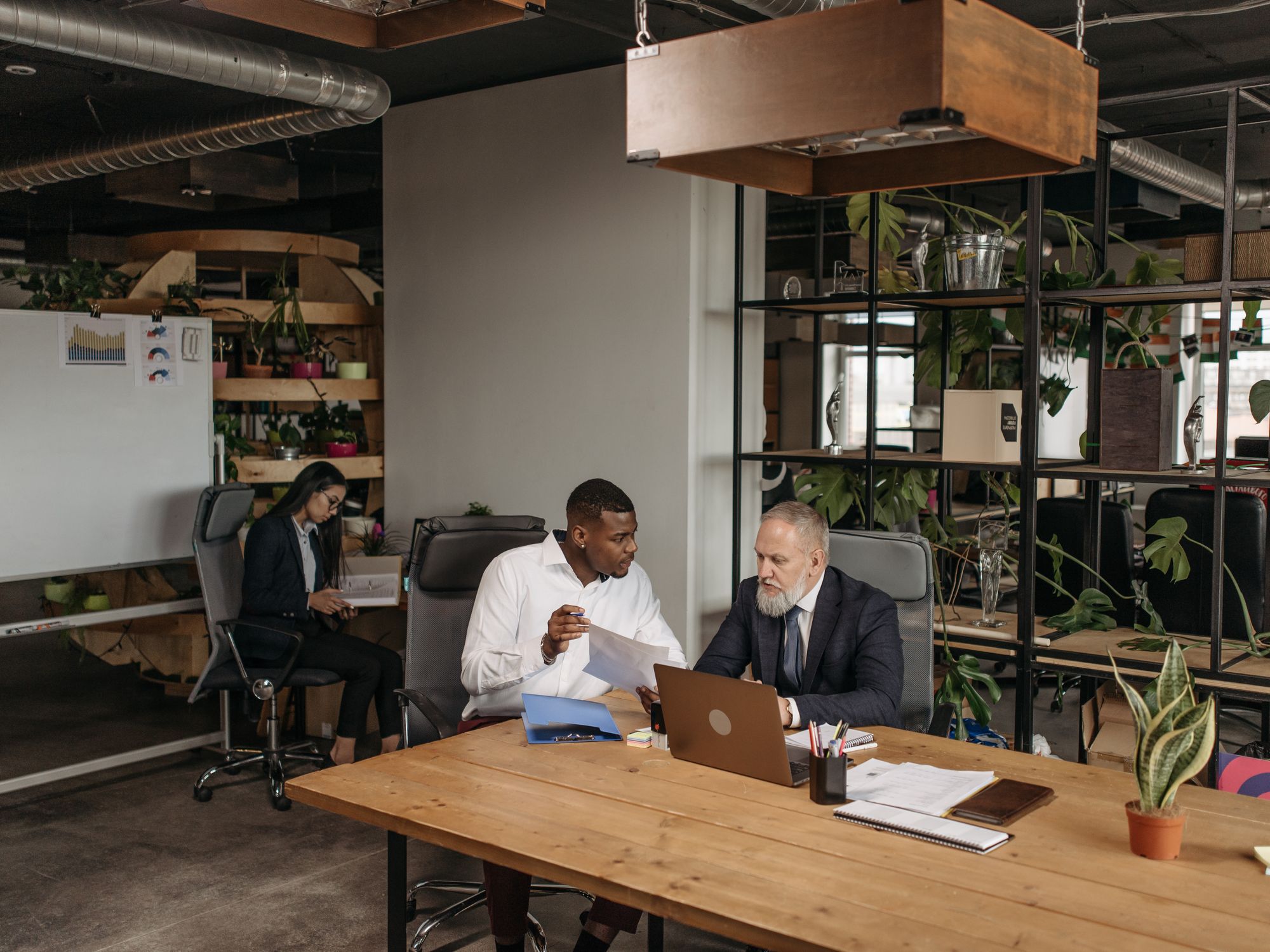 Office Removals in Church, North West — office relocation team moving desks and equipment