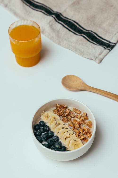 Kostenloses Stock Foto zu essen, frühstück, hohe winkelansicht