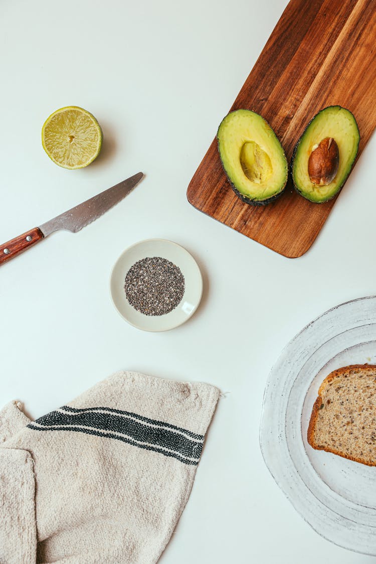 Avocado On Tray