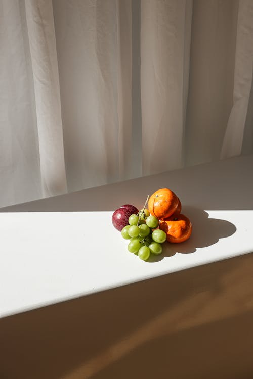 Ingyenes stockfotó fehér felület, fény és árnyék, friss étel témában