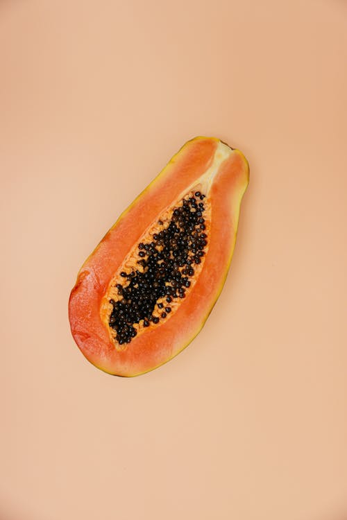 Free Close Up Photo of Sliced Papaya Stock Photo