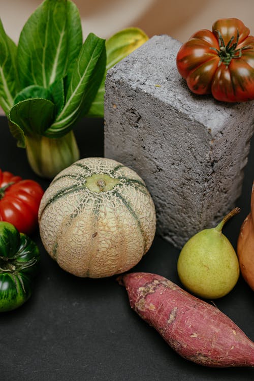 Diverse Soorten Fruit Op Tafel