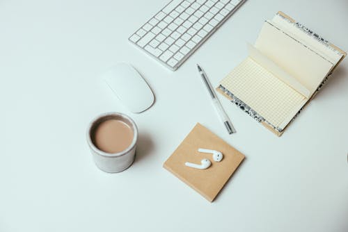 Free A Coffee in a Ceramic Cup Stock Photo