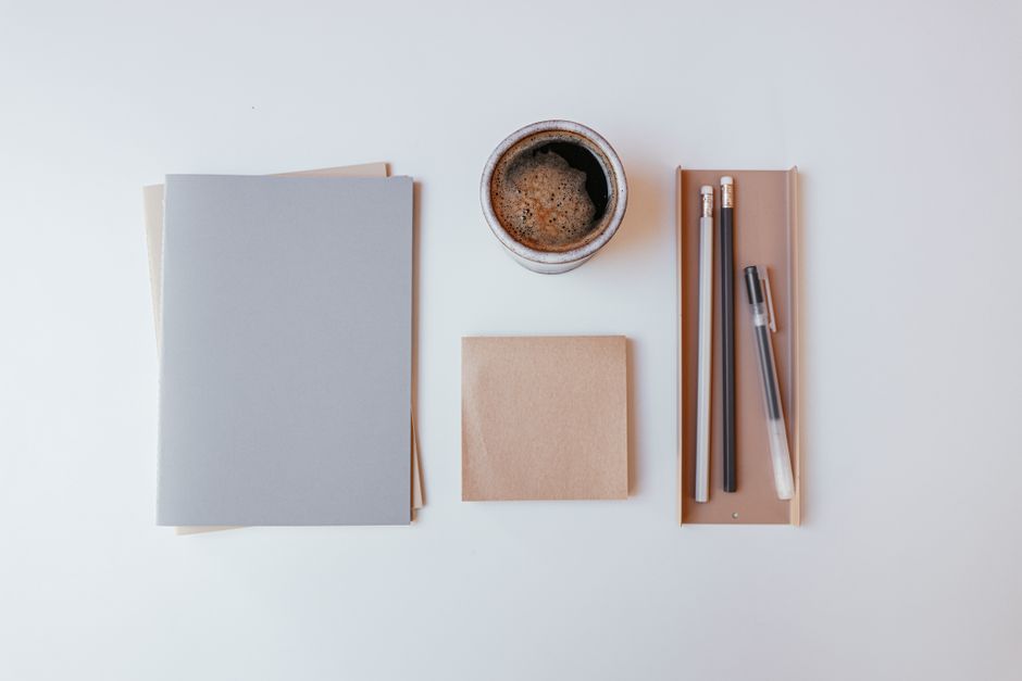 morning routine notebook lifestyle photo 1