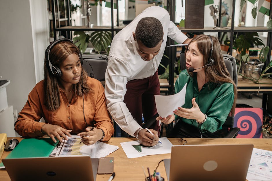 People having a Meeting