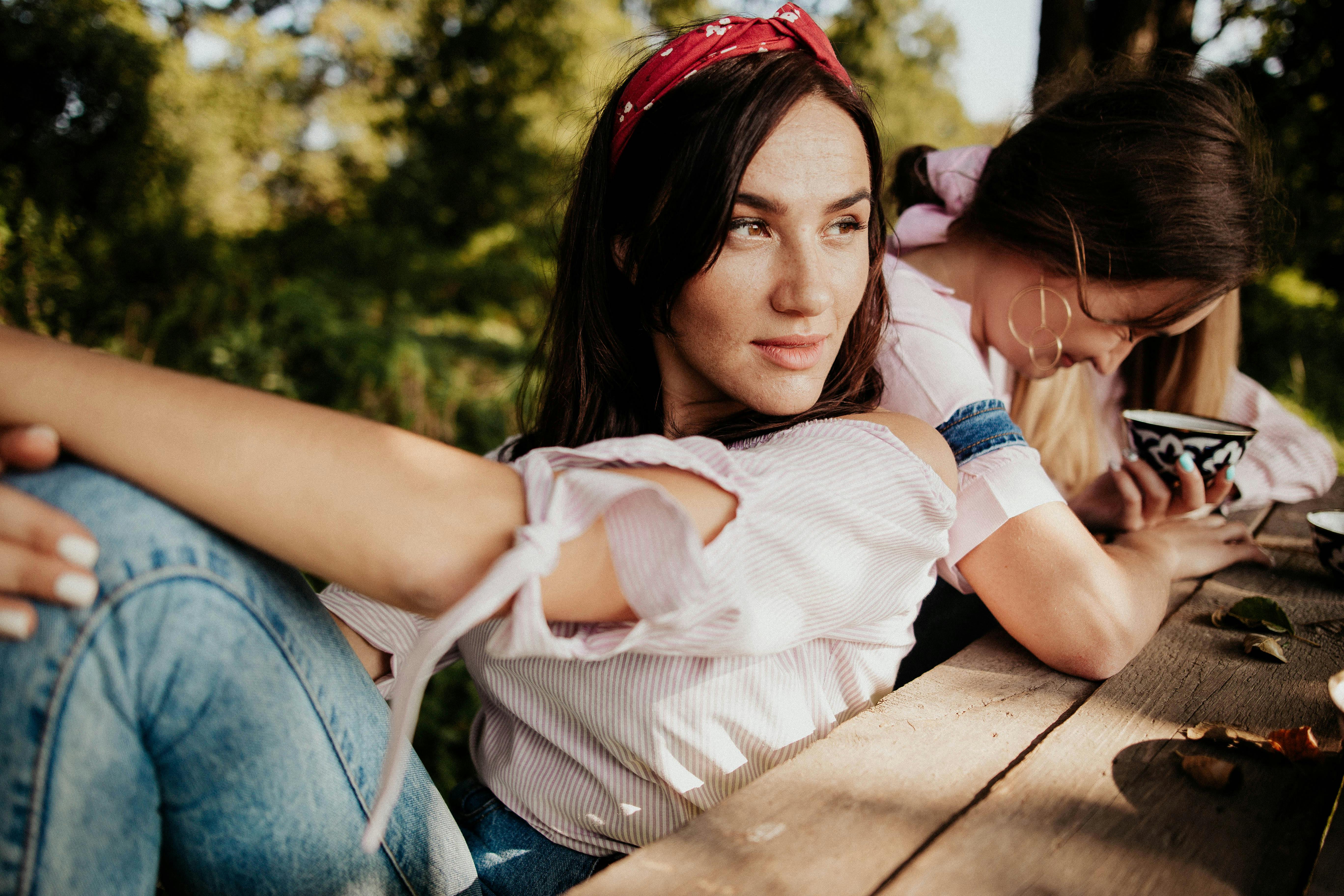 Scientific experiment with plant samples