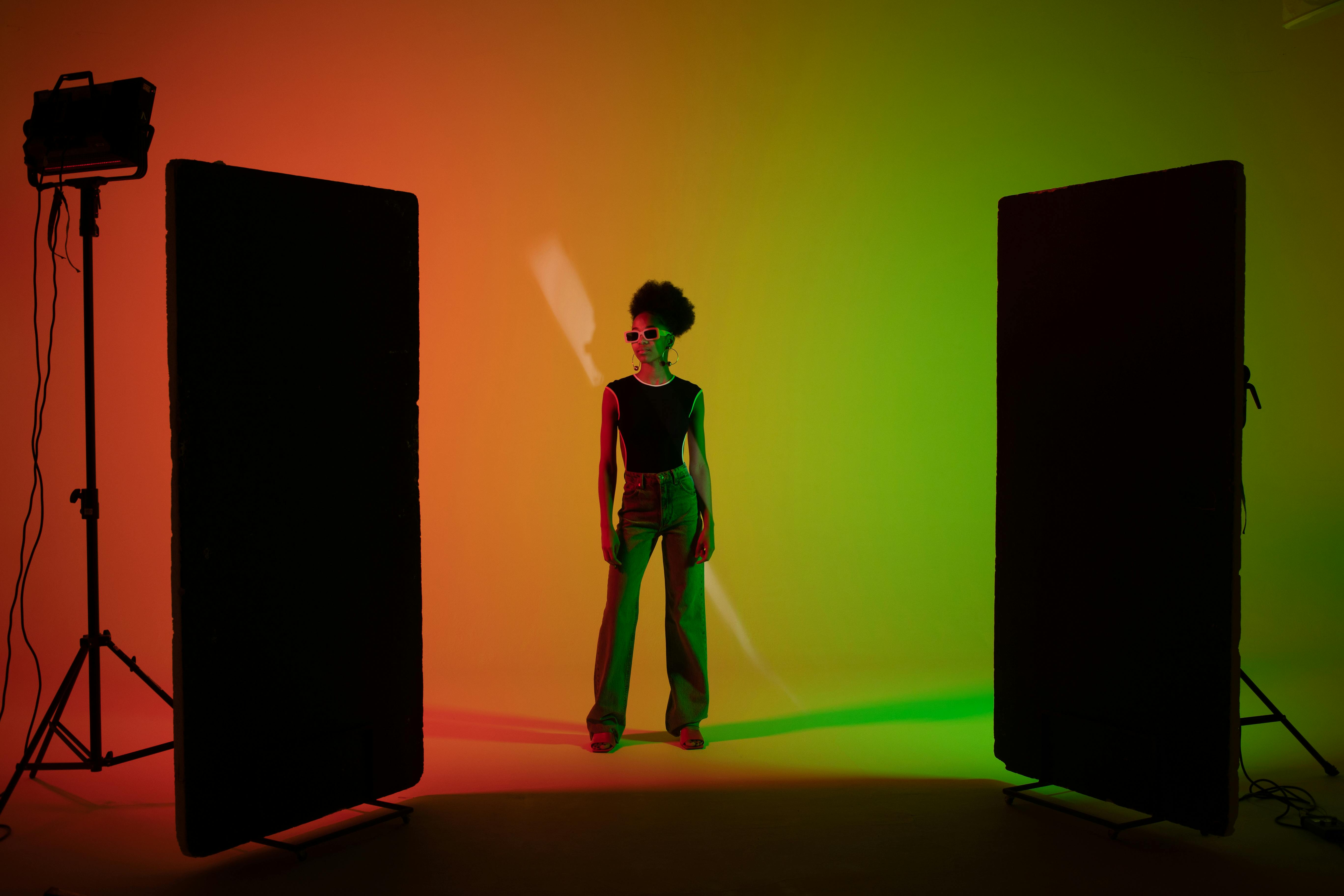 Woman in Studio · Free Stock Photo