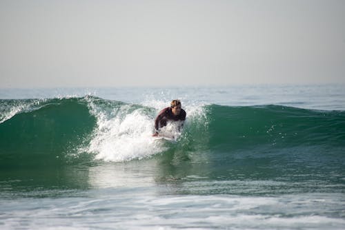 Free A Man Surfing Stock Photo