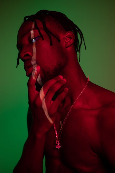 Flacons d'extrait de Ginseng en laboratoire