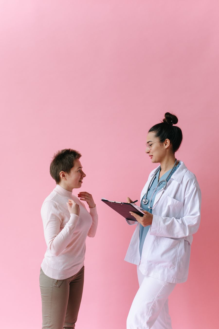 Professional healthcare consultation