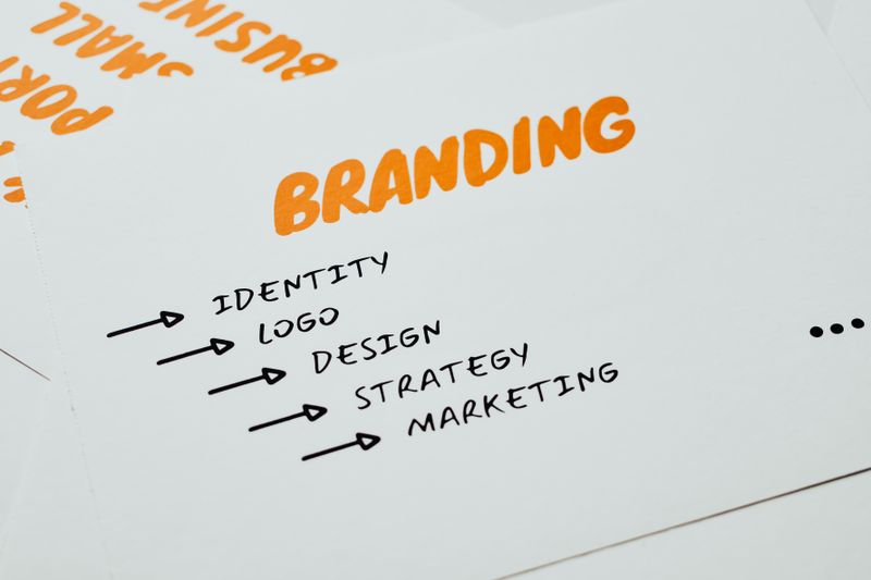 Person mapping out a content strategy on a notebook