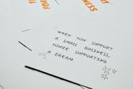 A Message on a Paper