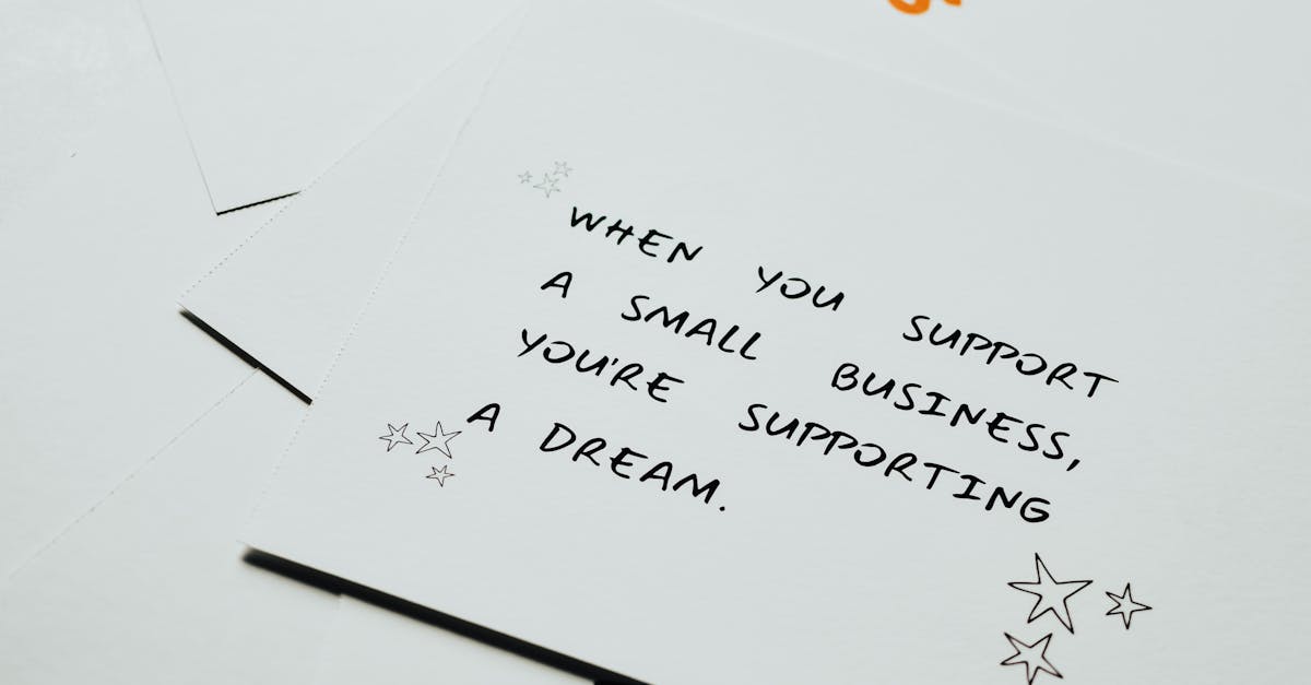 A Message on a Paper · Free Stock Photo