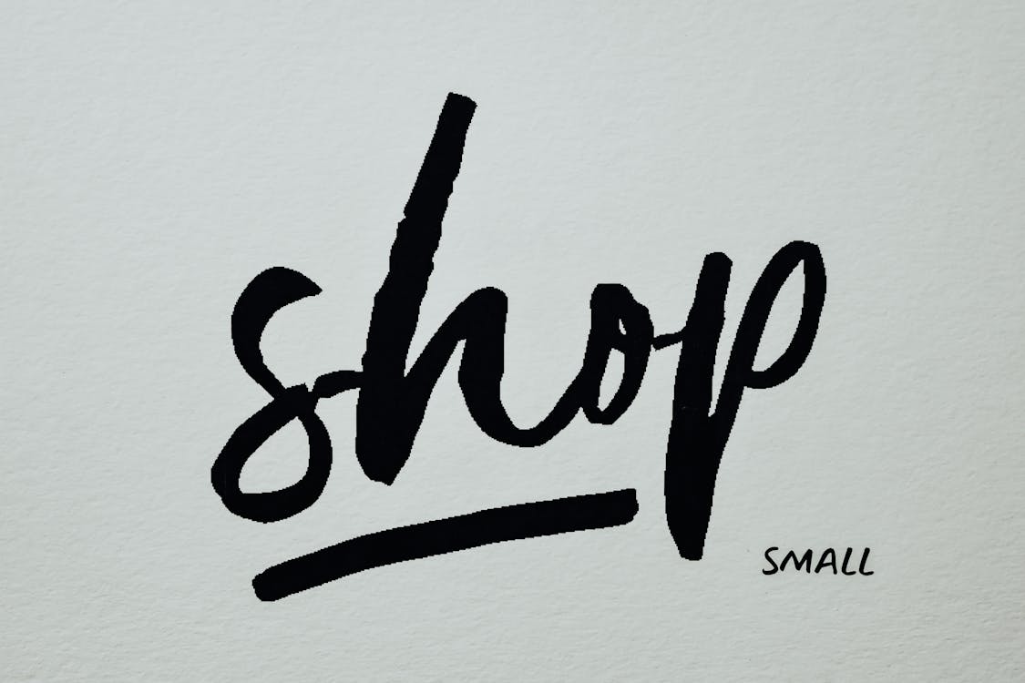 Free Shop Small Text Stock Photo