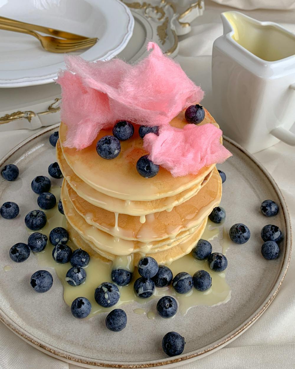 Decadent Milk Powder Pancakes