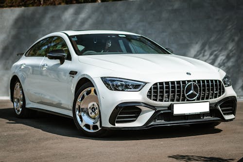 Безкоштовне стокове фото на тему «mercedes-amg gt, автомобільний, білий автомобіль»