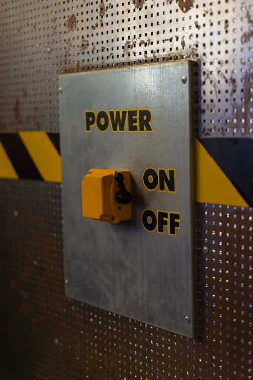 Power On And Off Switch On Wall · Free Stock Photo