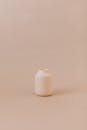 A Beige Pot on a Beige Background