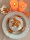 Sliced Bread With Egg on White Ceramic Plate