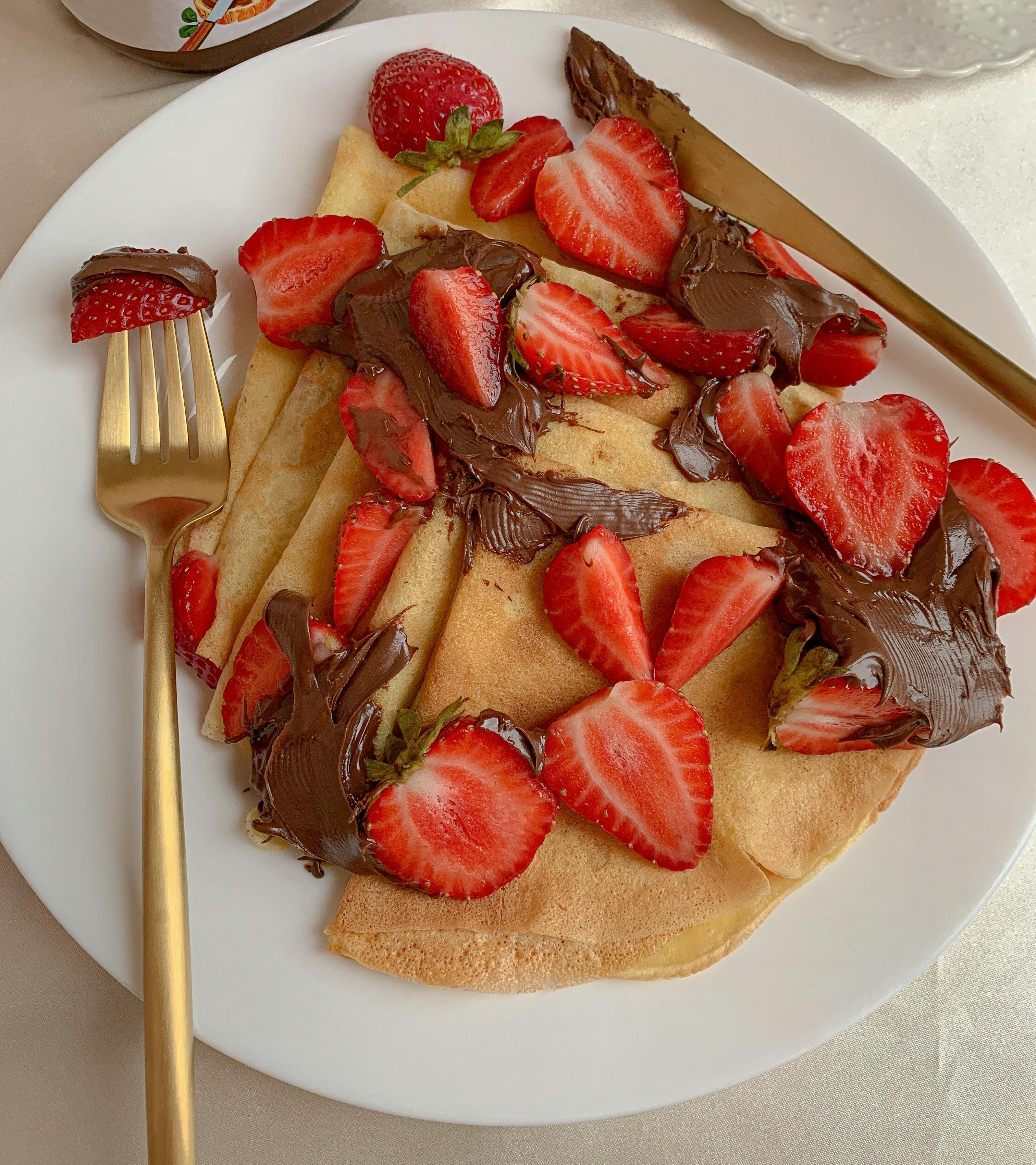 Crêpe Nutella Fraise
