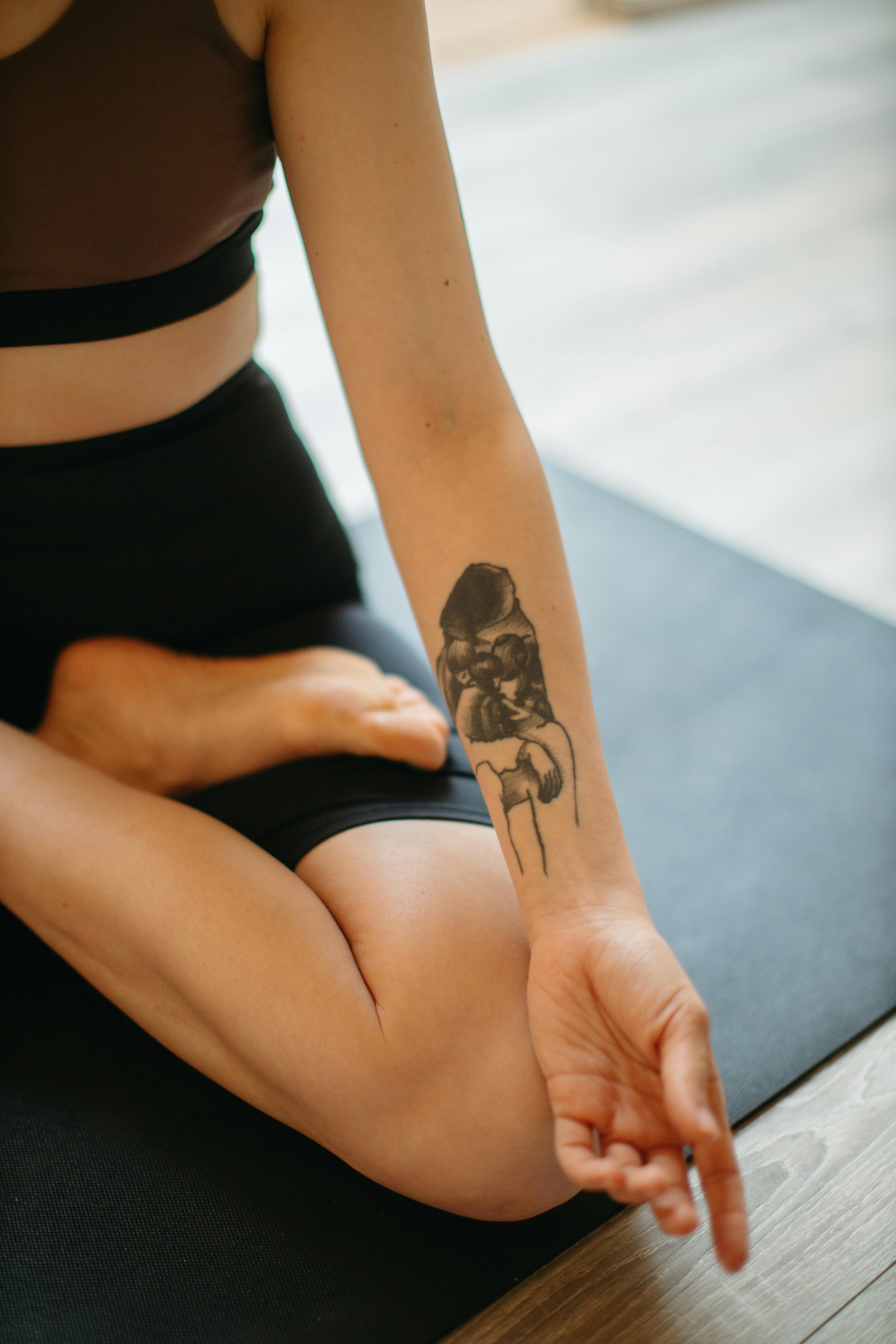 2,822 Yoga Tattoo Stock Photos, High-Res Pictures, and Images - Getty Images