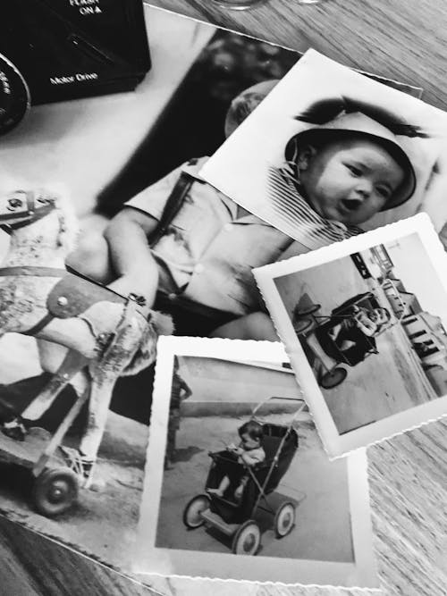 Free stock photo of babies, black-and-white, old photos