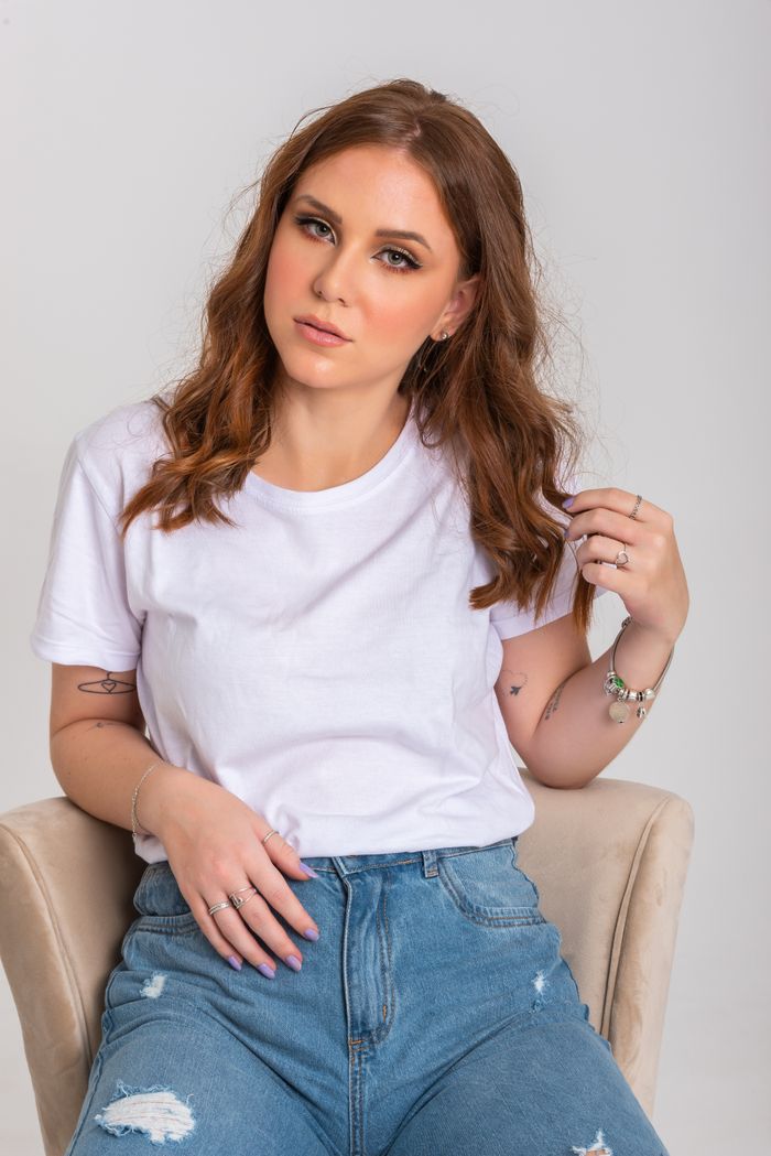 T-shirt en strass