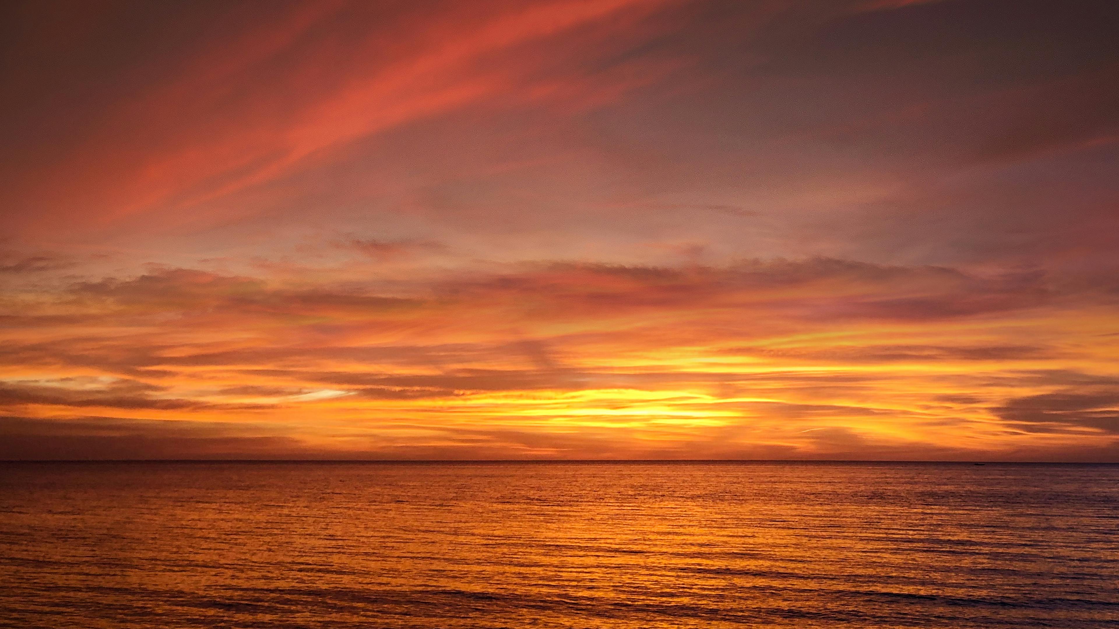 Photo of Ocean During Golden Hour · Free Stock Photo