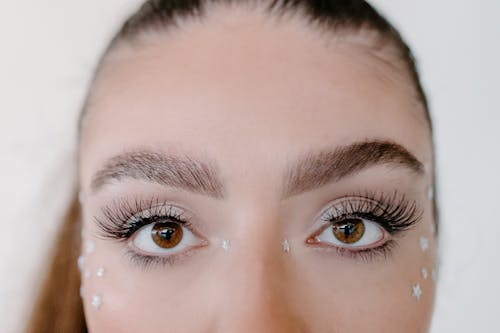 Close Up Shot of Woman's Eyes