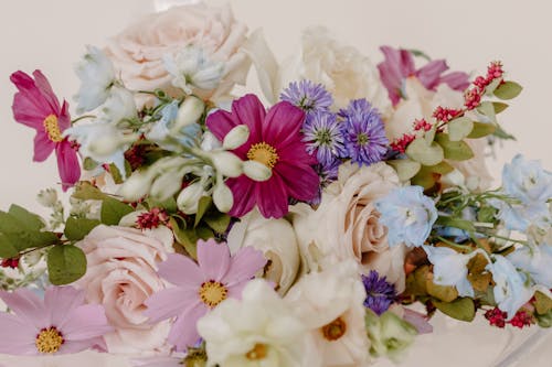 White and Pink Flower Bouquet