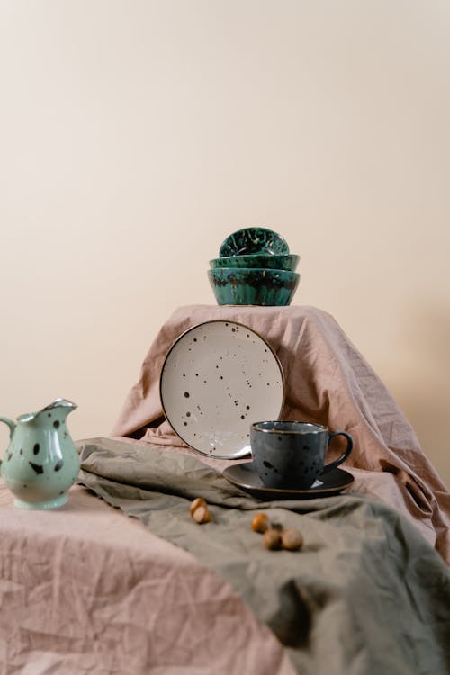 A Display of Ceramic Tableware Photo